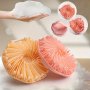 1PC Soft Silicone Bath Body Brush Massage Rubbing Device Natural Bristle Soft Scrubber For Shower And Exfoliating