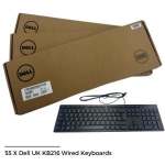 55X Dell UK Layout KB216 Wired Keyboards