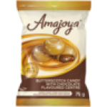 Amajoya Butterscotch Candy With Chocolate Flavoured Centre 75G