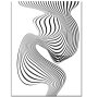 Line Drawing Abstract Wall Art Canvas 600 X 900 3