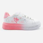 FILA Nova Lights Kids Sneaker - White pink - 13