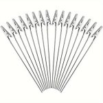 10PCS Metal Wire Alligator Clips Long-tailed Alligator Clamp Photo Clip Holder Alligator Clips For Crafts Diy Card Photo Memo Cl