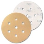 Binic 50 PC B65 20% Ceramic Velcro Sanding Discs D150MM 7-HOLES P400 BIN007 7
