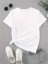 Women's Solid Color Short Sleeve Crew Neck Casual Sport T-Shirt Soft Knitted Fabric