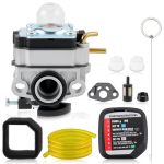 Carbbia 753-05676A Carburetor Fits For Homelite UT33600 UT33600B 26CC String Trimmers Carburetor Carb 309375009 753-06258 205040