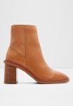 Filly Leather Boot - Medium Brown