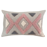 Blush Punch Needle Ndebele 2 Scatter Cover - 60CM X 40CM
