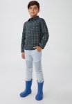 Cotton On Rugged Long Sleeve Shirt - Swag Green navy