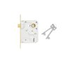 Mortice Lock Body Premium Brass Plated 2-LEVER