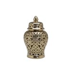 Goldair Gold Vase 20X45CM