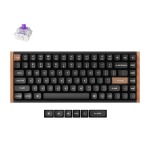 K2 He Wireless Special Edition Magnetic Custom Keyboard Nebula Switch Black
