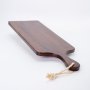 Dark Wood Curved Paddle Board