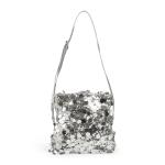 Silver Sequins Foldover Bag