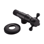 B Series - Classic Angle Valve Blackened Brass
