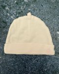 Woolworths Pink And White Striped And White Hearts Beanie Set 6 12M
