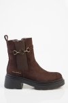 Sissy Boy Ladies Aly Chealsea Ankle Boots In Chocolate - Chocolate 8