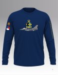 F-16A 306 Sqn Royal Netherlands Af Long Sleeve T