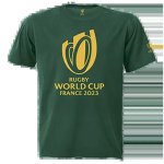 160G Single Jersey Rwc 2023 Tee Gold Trophy Print Mens