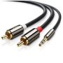 UGreen 3.5MM Aux To Rca Audio Cable 2M