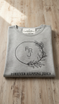 Ladies Forever Repping Jesus Melange Grey T-Shirt - 3XL