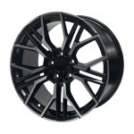 19" Zoom BH2043 5 120 Black Machine Face Alloy Wheels - Autostyle Motorsport South Africa