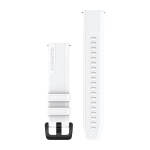 Garmin Quick Release Bands 20 Mm - White With Black Stainless Steel Hardware