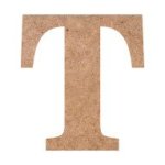 Wood Arial T 6MM