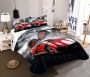 3D Sports Car Duvet Cover Set With Two Pillowcases