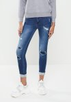 Sissy Boy Geneva:axel Jogg Skinny With Hem Turn Up - Blue