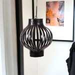 Black Aura Symphony Metal Pendant Light