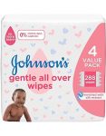 Johnson& 39 S Baby Gentle All Over Wipes Pack Of 288 Wipes