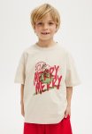 Cotton On License Drop Shoulder Short Sleeve Tee - Lcn Drs Rainy Day grinch Merry Merry