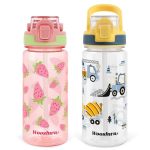 Omedecal Water Bottles Bpa Free Water Bottle With Straw And Handle Sports Drinks Bottle Personalised Cup