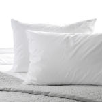 Whisper Soft 660 Thread Count Sateen PILLOWCASE - White - King - Single 50 X 90CM