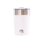 Lizzard Travel Cup 360ML Assorted - White