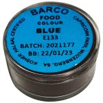 Barco Blue Food Colour 10ML Blue Label