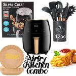 6 Litre Airfryer Kitchen Combo - Red