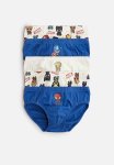 5-PACK Printed Boys Briefs - Blue Marvel Comics