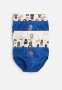 5-PACK Printed Boys Briefs - Blue Marvel Comics
