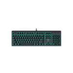 T-Dagger Escort Ice Blue Backlit |150CM Cable|aluminium Body Design|blue Switch|mechanical Gaming Keyboard - Black