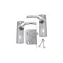 Lockset With Handles Key Entry Sirius Mv 005 L&b Security