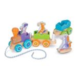 Melissa First Play Rocking Farm Animals Pull Train