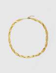Shania Twisted Necklace - 0 Gold Plated