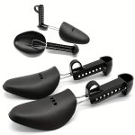 2PCS Practical Plastic Adjustable Length Men's And Women's Shoe Stretchers Boot Rack Holders Shoe Accessories