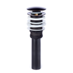 B Series - Pop-up Plug - Blackened Brass