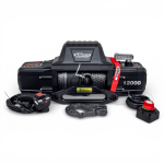 4×4 Equip Winch 12000LBS + Synthetic Cable + Cut Off For