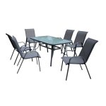 Patio Set Steel 5 Or 7-PIECE