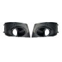Car Front Bumper Fog Light Frame Trim Fog Lamp Cover Grill Bezel Compatible For Subaru Impreza Wrx Sti 2011-2014