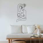 Stroke Metal Wall Art - Large