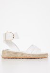 Madison Caitlin Espadrille Flatform Sandal - White